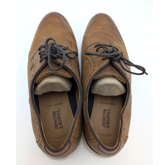 Johnston & Murphy Holden Plain Toe Oxfords Shoes Men's Size US11.5M EU44 - Picture 5 of 11